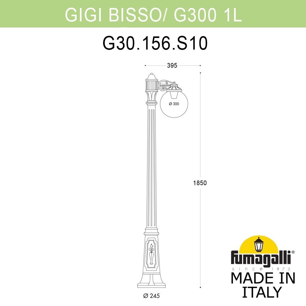 -  FUMAGALLI GIGI BISSO/G300 1L G30.156.S10.AXF1R