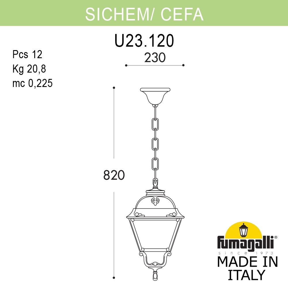 ��������� ������� ���������� FUMAGALLI SICHEM/CEFA U23.120.000.VYE27