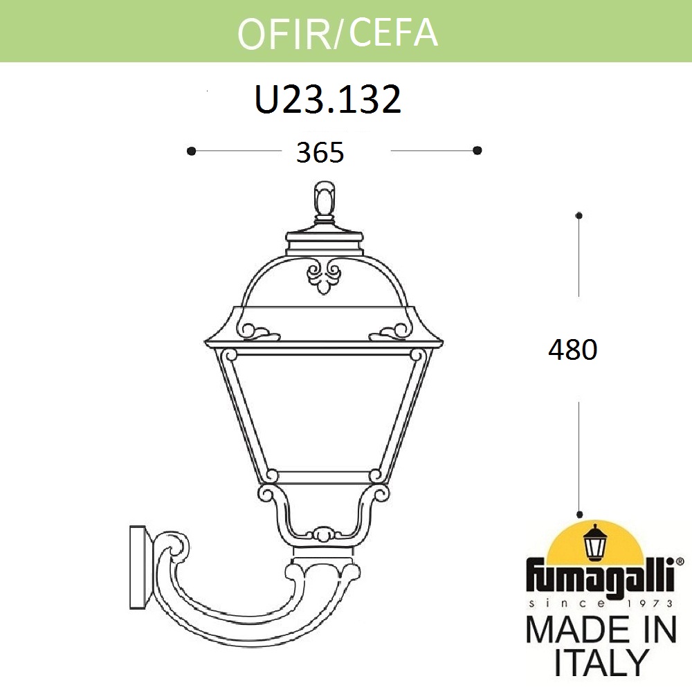 ���������� ������� ��������� FUMAGALLI OFIR/CEFA U23.132.000.BYE27