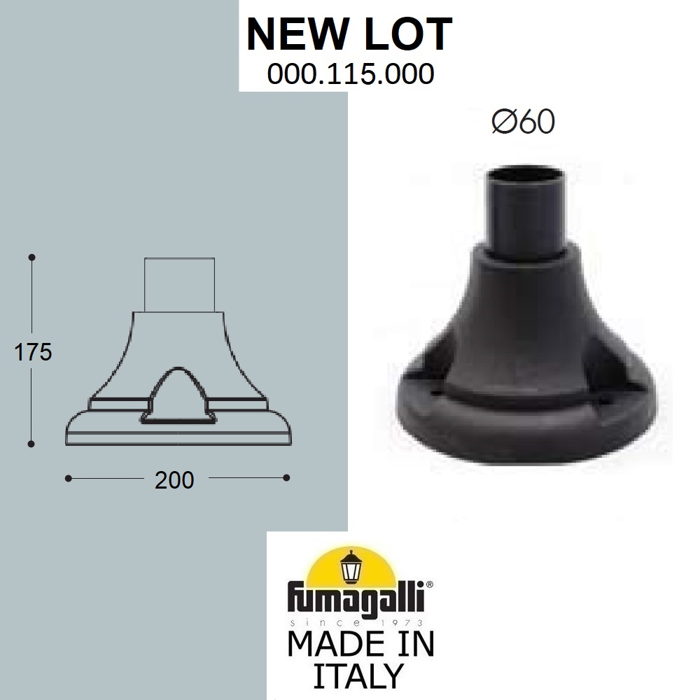 �������� ����� FUMAGALLI NEW LOT 000.115.000.A0