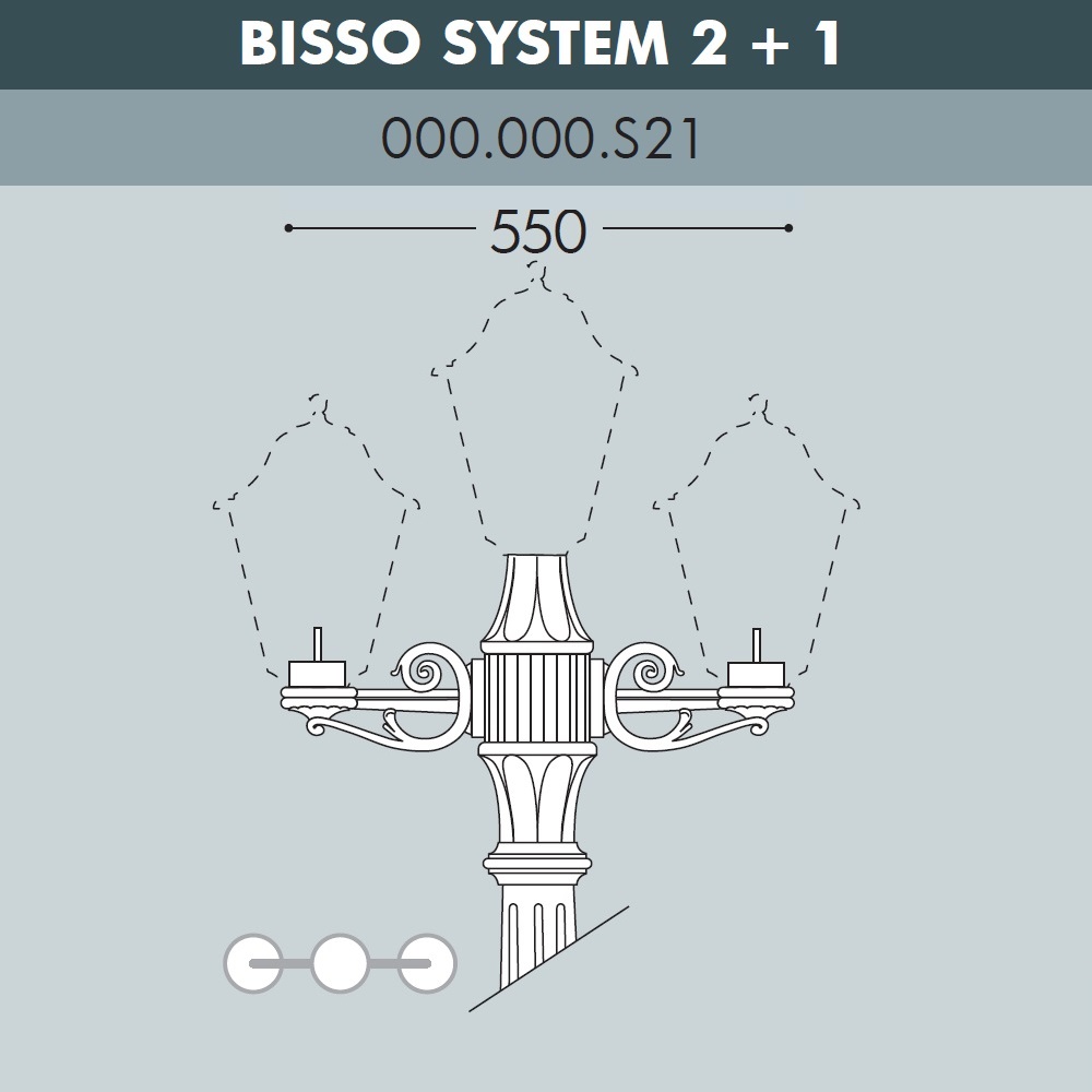������� ��� ��������� ������ FUMAGALLI BISSO SYS 2L+1  000.000.S21.A0