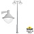 �������� ������  FUMAGALLI EKTOR 4000/MIDIPILAR/VIVI 2L LED-HIP V50.372.A20.LXH27