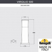 ����������� ������ FUMAGALLI VIRGILIO 500 DS3.563.000.WYF1R
