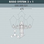 ������� ��� ��������� ������ FUMAGALLI BISSO SYS 3L+1  000.000.S31.A0