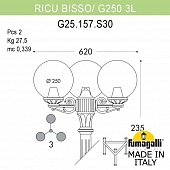 -  FUMAGALLI RICU BISSO/G250 3L G25.157.S30.VXF1R