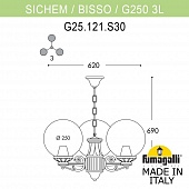    FUMAGALLI SICHEM/G250 3L. G25.120.S30.VYF1R