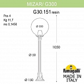 ������� ����������-������� FUMAGALLI MIZAR.R/G300 G30.151.000.VYE27
